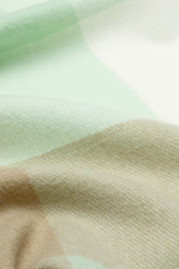 Check Scarf  Soft Moss  hi-res
