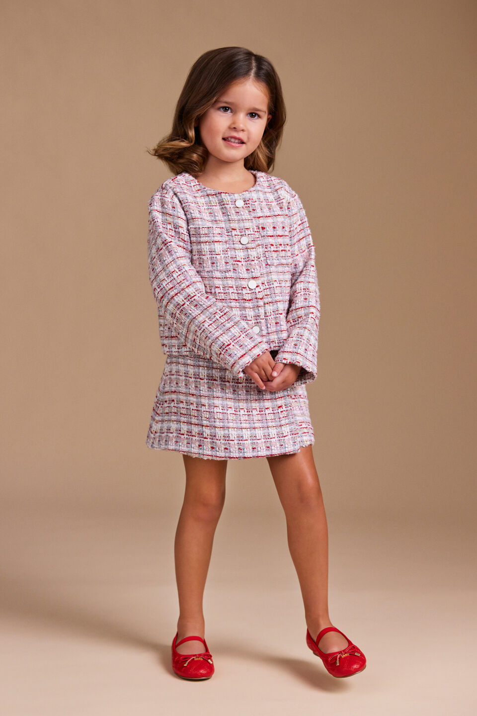 Tweed Skirt  Multi