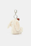 Keeleco Enchanted World Bunny Bag Charm  Cream  hi-res