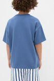 Core Logo Tee  Washed Navy  hi-res