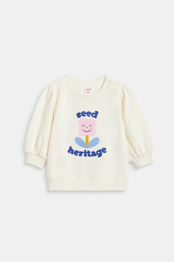 Seed Floral Sweat  Classic Cream  hi-res