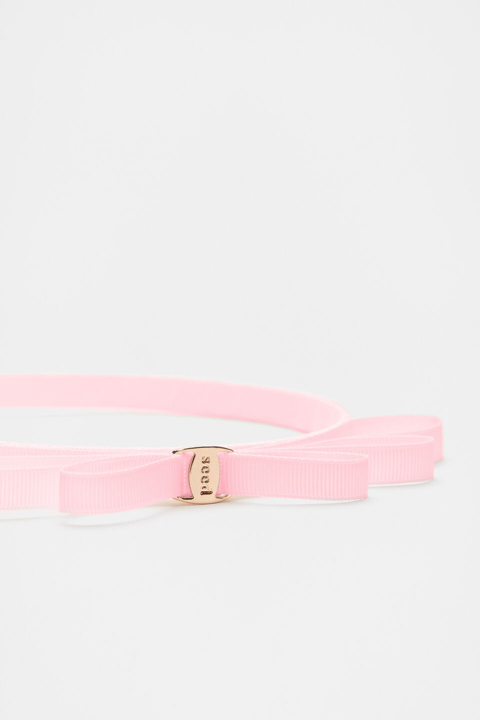 Heritage Bow Headband  Pink