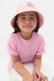 Pink Initial Bucket Hat  B  hi-res