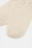 Mini Waffle Sneaker Sock  Beige Marle  hi-res
