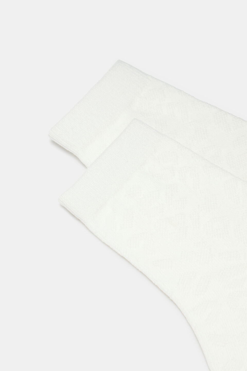 Ocelot Mesh Qtr Crew Sock  Cream