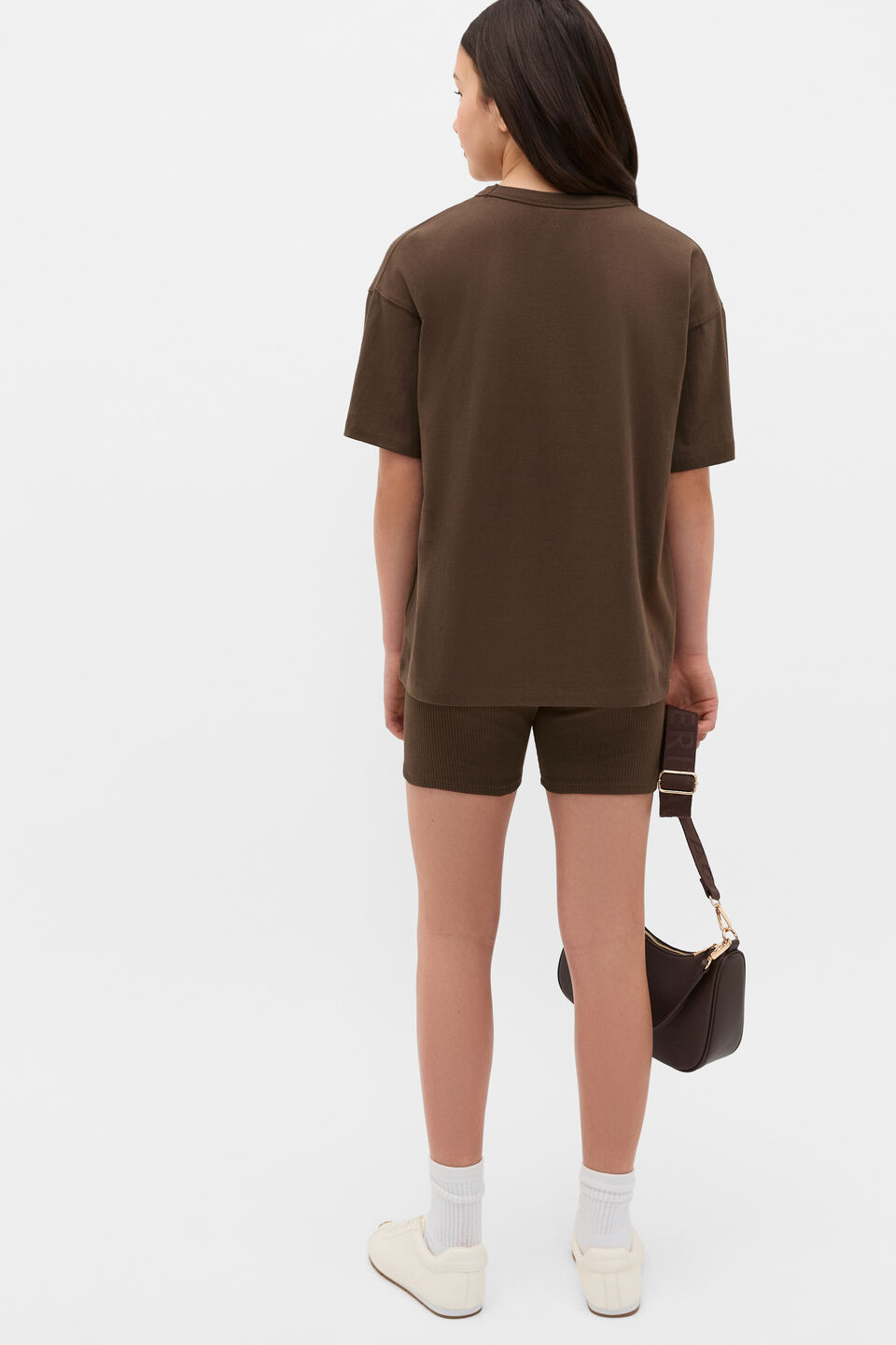 Core Logo Tee  Chocolate