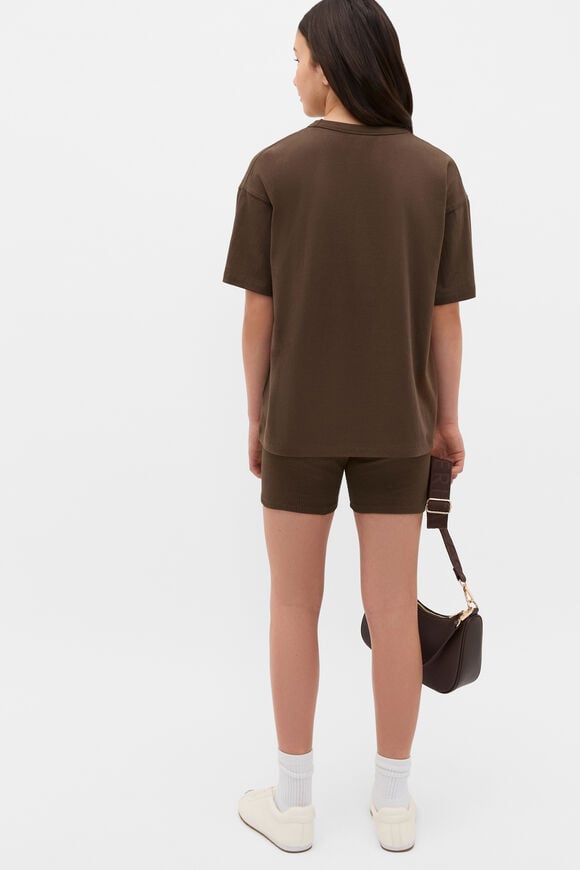 Core Logo Tee  Chocolate  hi-res