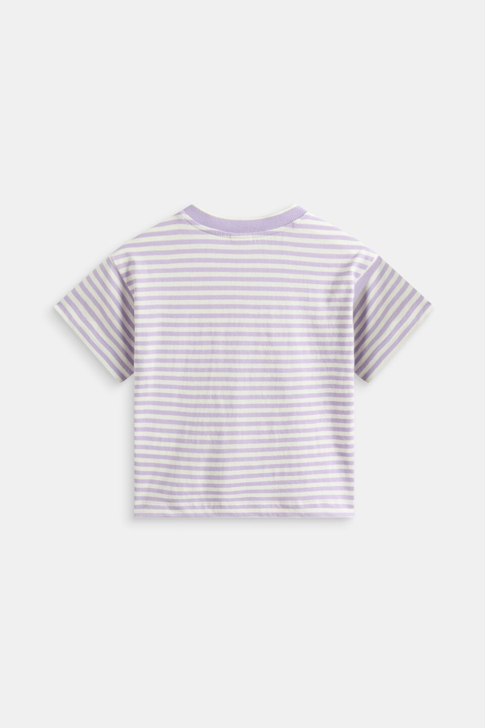Core Stripe Logo Tee  Lilac