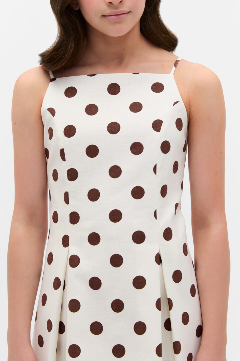 Spot Dress  Classic Cream