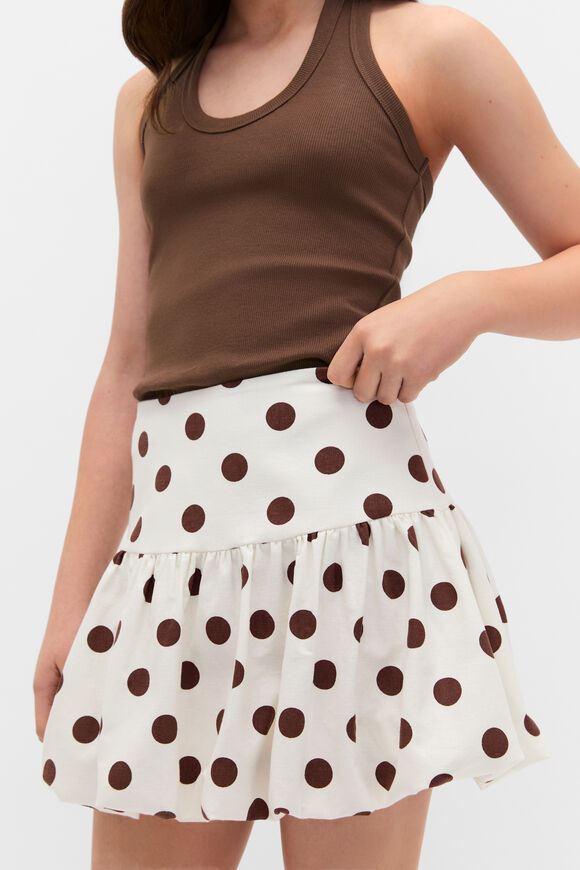 Spot Bubble Skirt  Classic Cream  hi-res