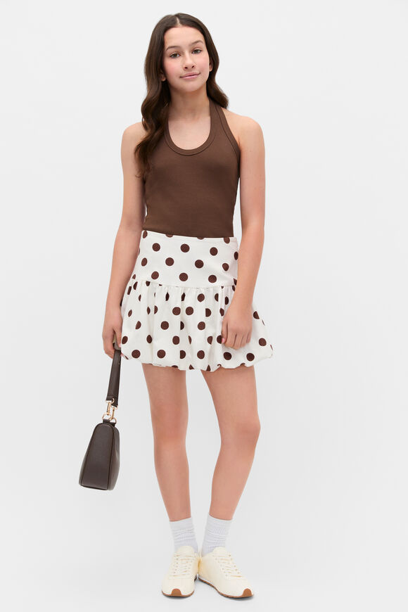 Spot Bubble Skirt  Classic Cream  hi-res