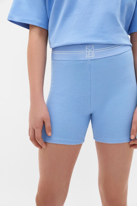 Core Logo Bike Short  Bluebell  hi-res