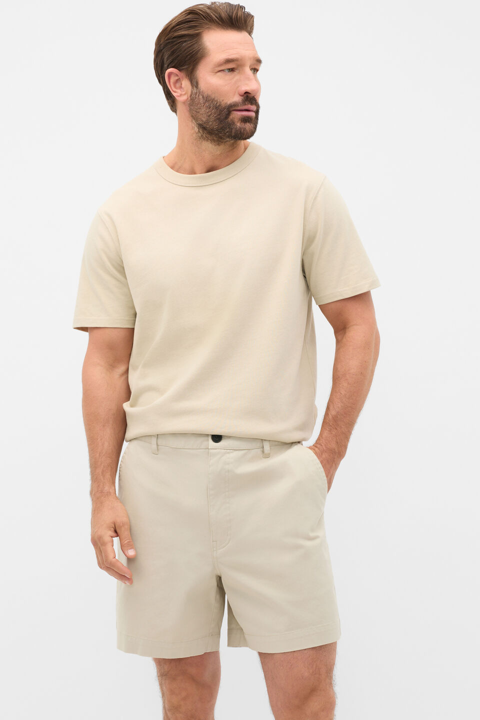 Chino Short  Cool Stone