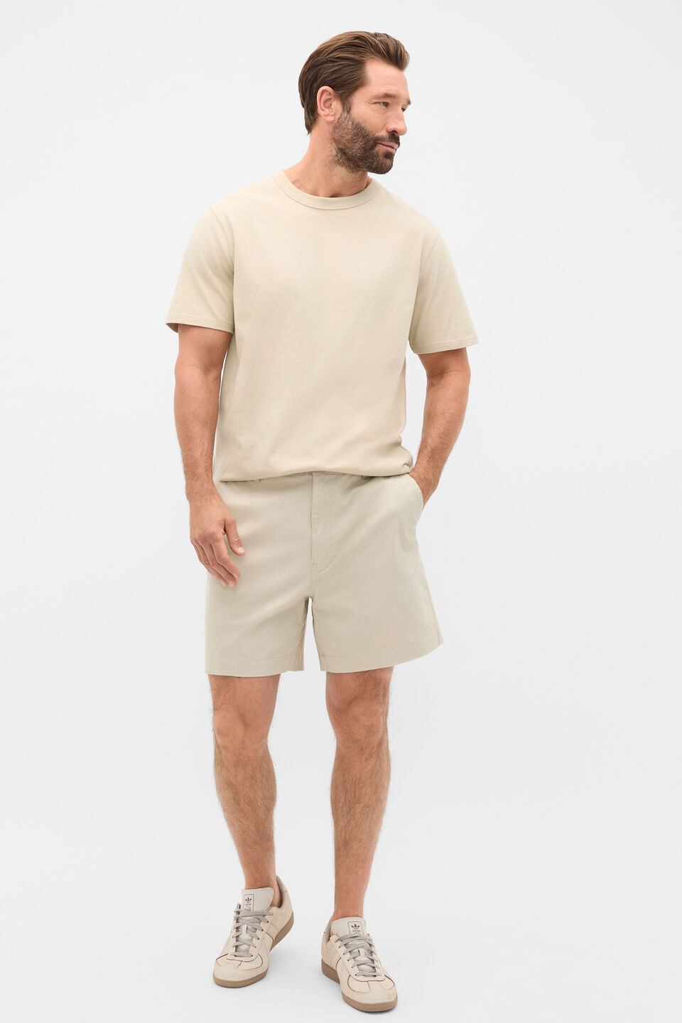 Chino Short  Cool Stone