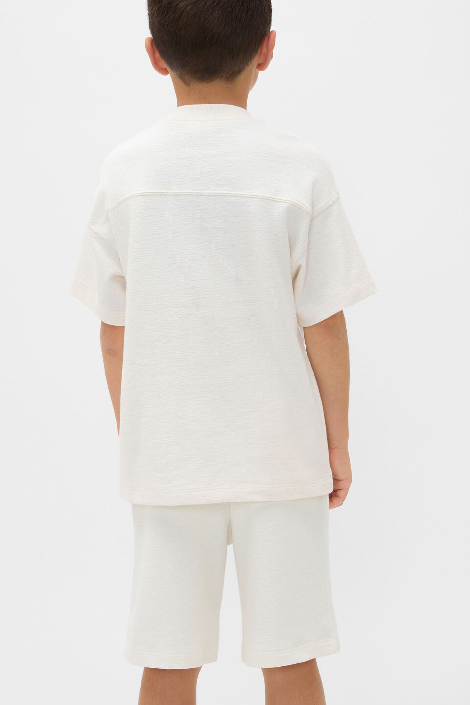 Texture Tee  Classic Cream