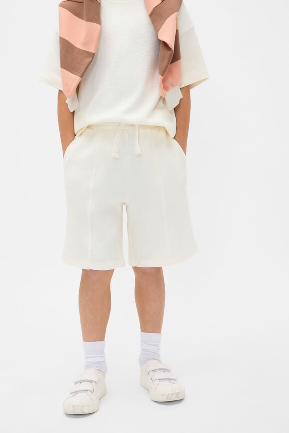 Texture Longline Short  Classic Cream  hi-res