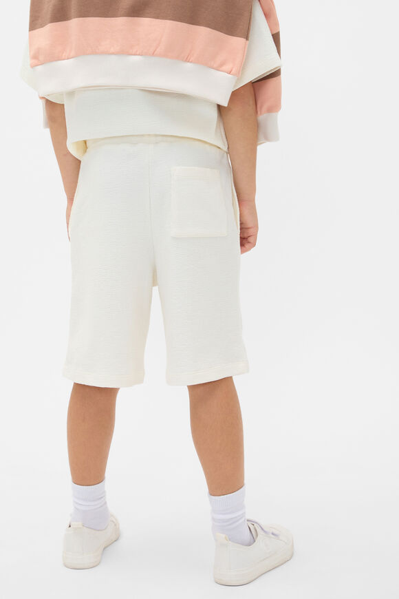 Texture Longline Short  Classic Cream  hi-res