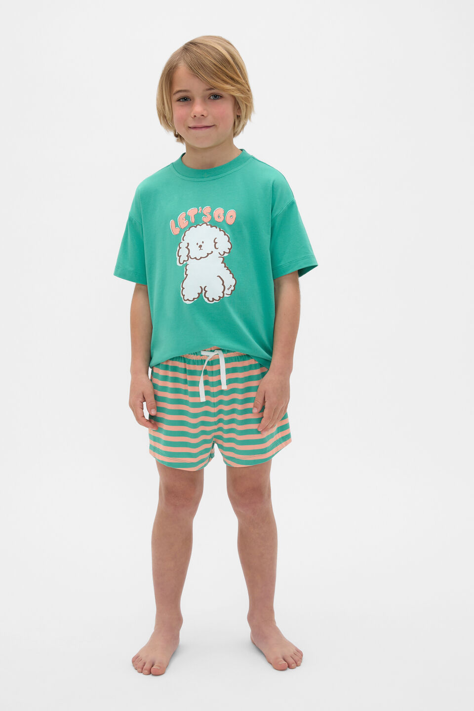 Lets Go Sleep Set  Mint