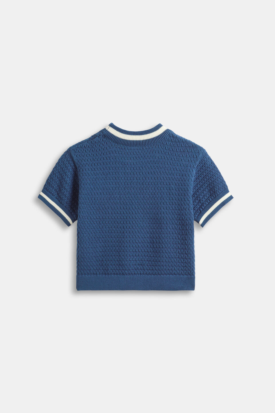 Relaxed Knit Tee  Washed Navy