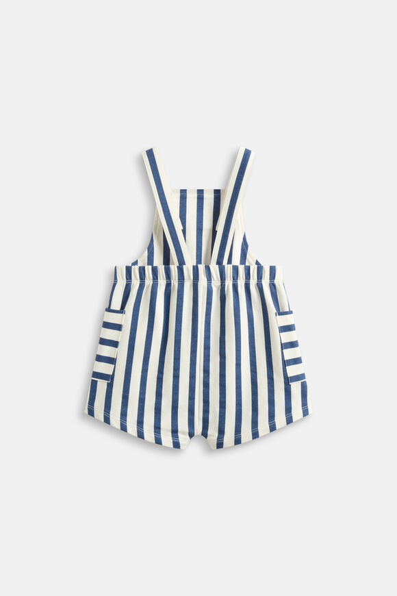 Core Stripe Overall  Washed Navy  hi-res