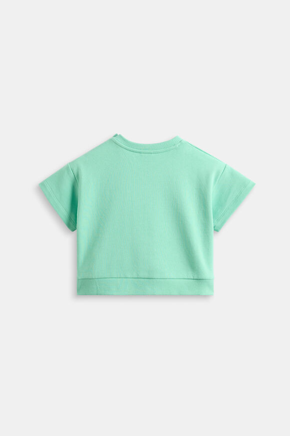 Graphic Track Tee  Washed Mint  hi-res