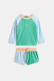Colourblock Swim Set  Multi  hi-res