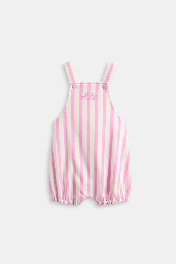 Core Stripe Romper  Candy Pink  hi-res