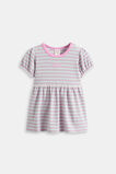 Stripe Logo Dress  Pink Lemonade  hi-res
