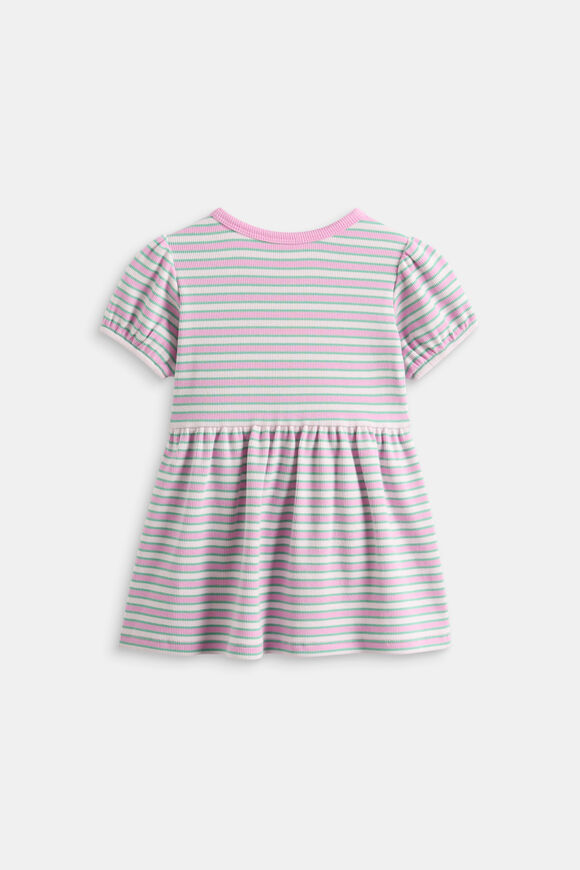 Stripe Logo Dress  Pink Lemonade  hi-res