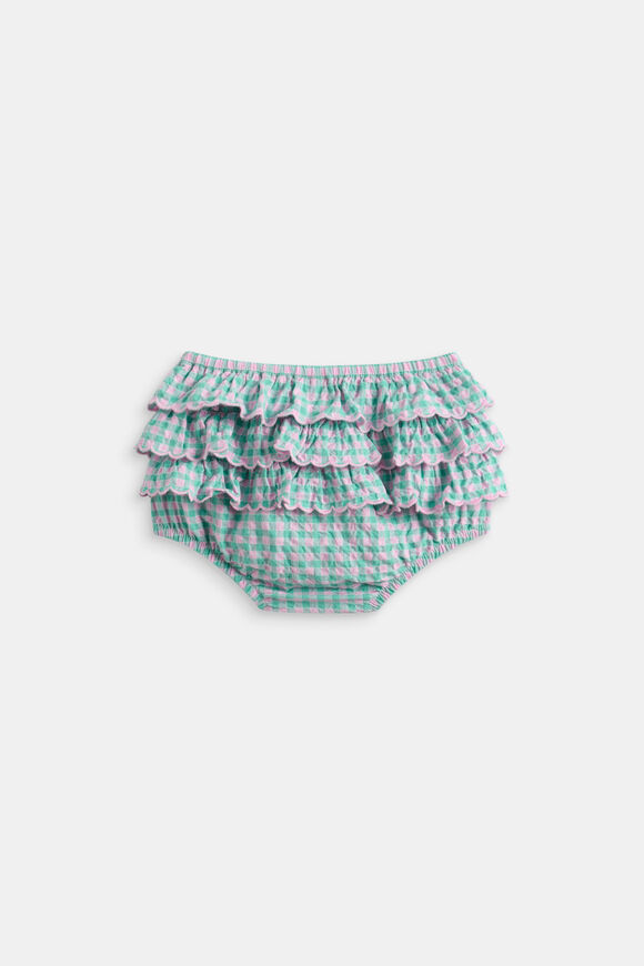 Gingham Bloomer  Mint  hi-res