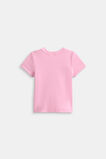 Core Logo Rib Tee  Candy Pink  hi-res