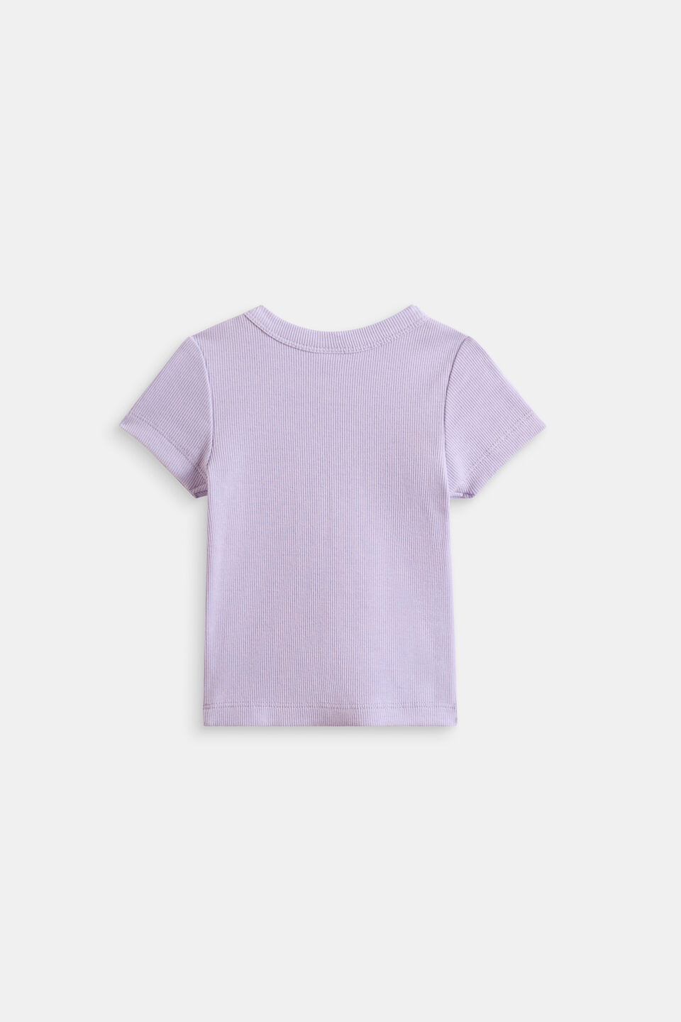 Core Logo Rib Tee  Lilac
