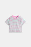 Stripe Relaxed Tee  Multi  hi-res