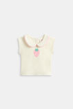 Strawberry Collar Tee  Classic Cream  hi-res