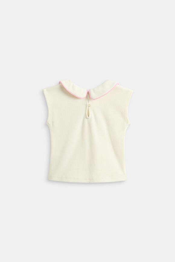 Strawberry Collar Tee  Classic Cream  hi-res