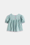 Gingham Top  Mint  hi-res