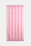 Beach Towel  Candy Pink Stripe  hi-res