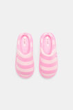 Mule Slipper  Candy Pink Stripe  hi-res