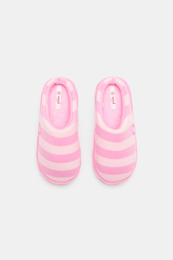 Mule Slipper  Candy Pink Stripe  hi-res