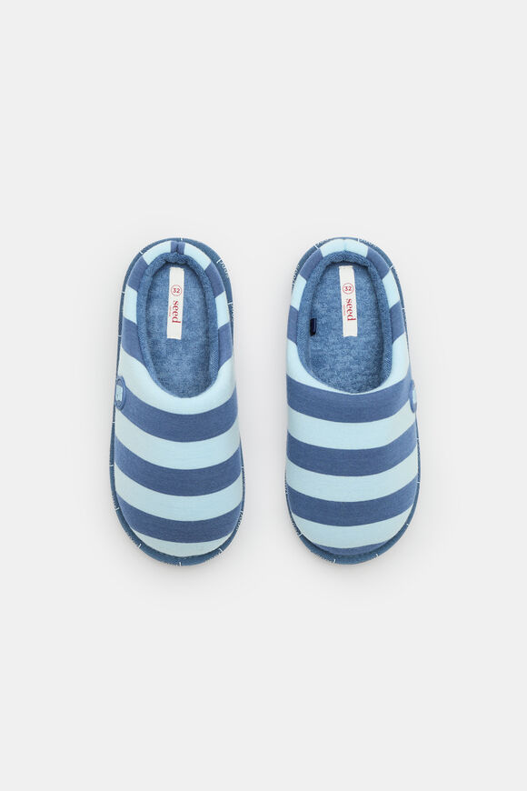 Mule Slipper  Washed Navy  hi-res