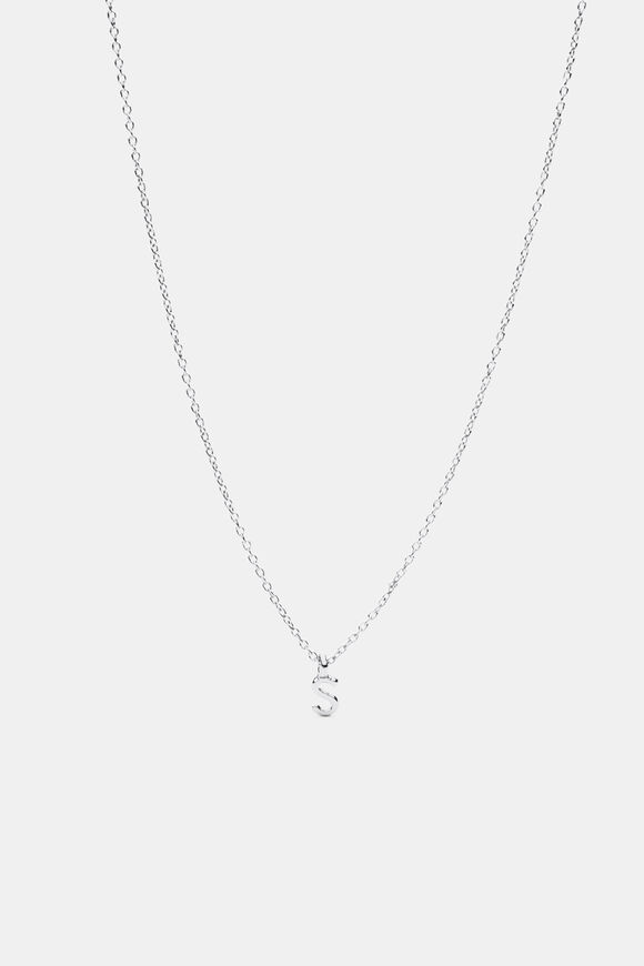 Silver Alphabet Necklace  S  hi-res