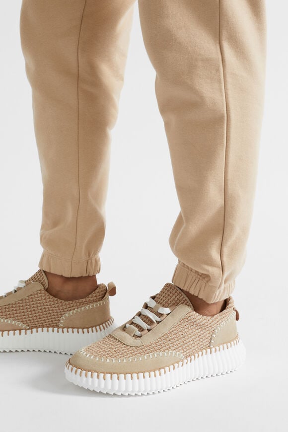 Brielle Knit Sneaker  Fudge  hi-res