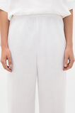 Core Linen Easy Wide Leg Pant  Whisper White  hi-res