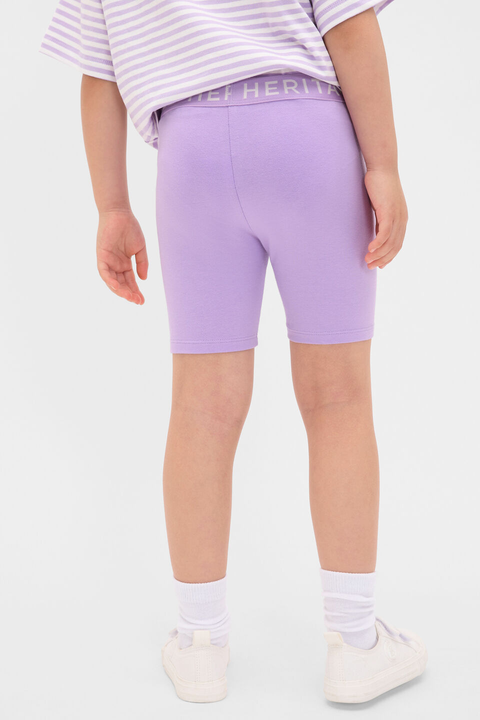Core Logo Bike Short  Lilac