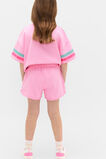 Striped Runner Short  Candy Pink  hi-res