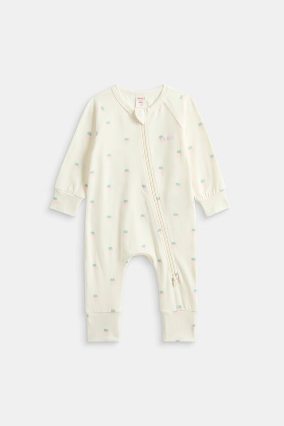 Strawberry Zipsuit  Classic Cream  hi-res