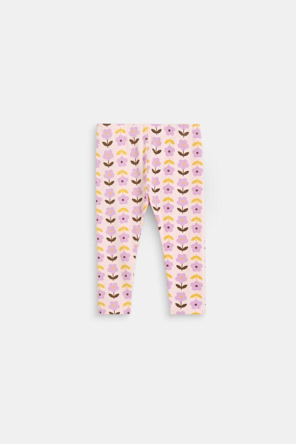 Floral Legging  Pink Lemonade  hi-res