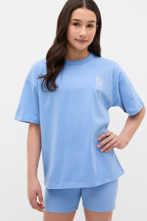 Core Logo Tee  Bluebell  hi-res