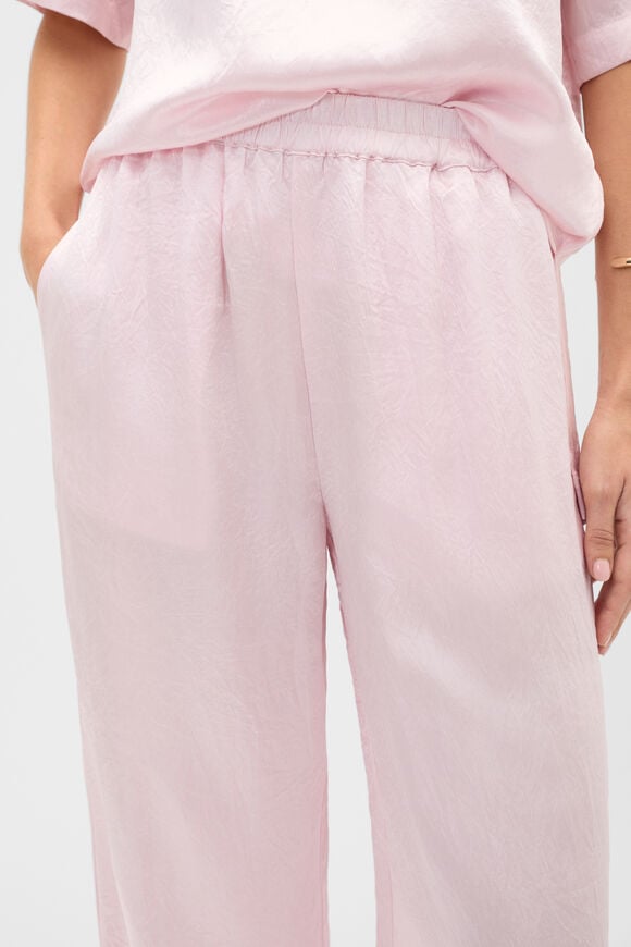 Crinkled Satin Elasticated Pant  Primrose  hi-res