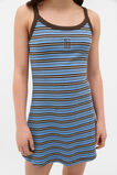 Stripe Logo Rib Dress  Multi  hi-res